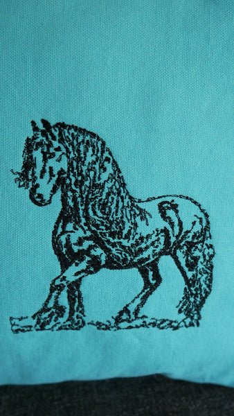 Stickerei Friese / Pferd