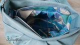 Stylische Handtasche mit Faltenoptik (klein)