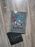 Hüllen aus Kunstleder für Impfpass / Reisepass - Motiv Impfpass / Pieks-Pass