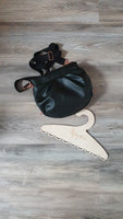 Stylische Handtasche mit Faltenoptik (klein)