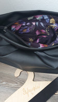 Stylische Handtasche mit Faltenoptik (groß)