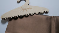 Kunstleder bronze metallic fein strukturiert