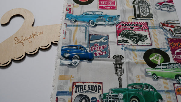 Canvas Oldtimer bunt