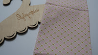 Baumwolle rosa / gold