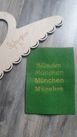 Zeugnishülle aus Filz (Kinder)
