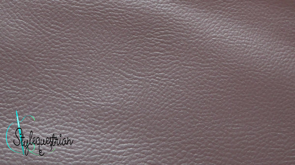 Kunstleder rosa metallic fein strukturiert