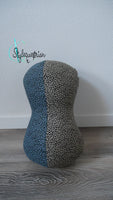 Sofortkauf! Leseknochen Größe M Leo beige/blau