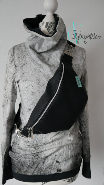 Sofortkauf! Stylische Bauchtasche Größe S in schwarz