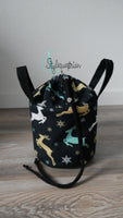 Canvas Weihnachten Rentiere