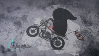 Kunstleder Panel Rainbow Rider